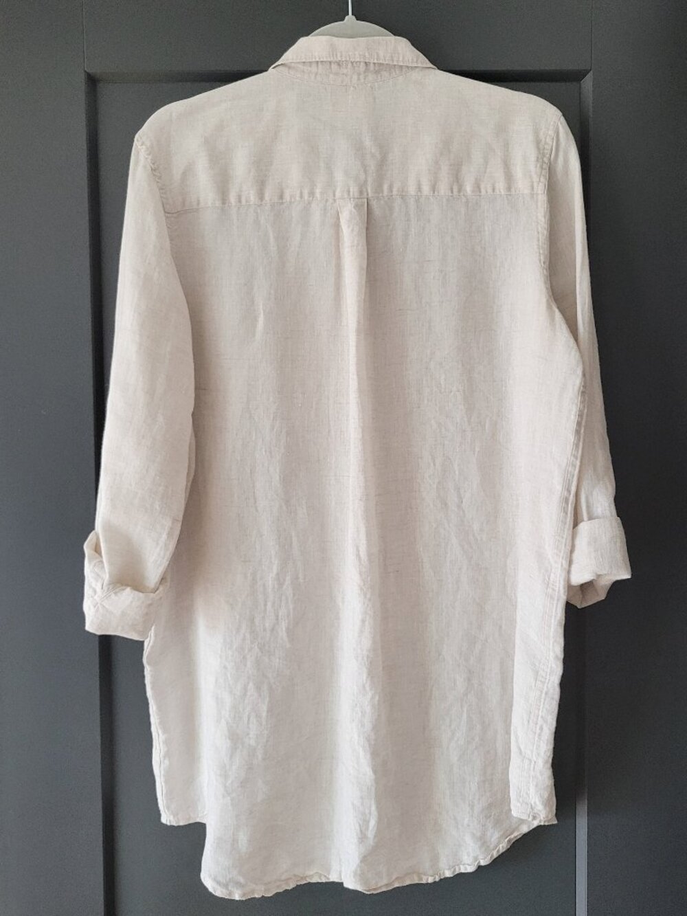 Set of 2 Gap 100% Linen Oversized Boyfriend Fit Shirts - Picture 10 of 13